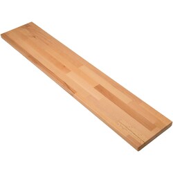 MSC&nbsp;Bally Block Co. Locker Bench, Solid Maple, 48 x 9.5 in