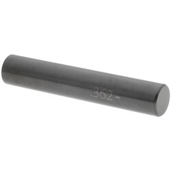 MSC&nbsp;SPI Class ZZ Minus Plug & Pin Gage, 0.3620 in, Black Oxide