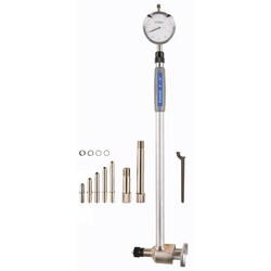 MSC&nbsp;Fowler Dial Bore Gage, 4-12 in, 0.0005 in Graduation, 5 Anvils