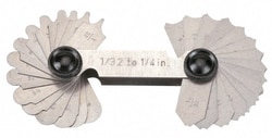 MSC&nbsp;RADIUS GAGE SET