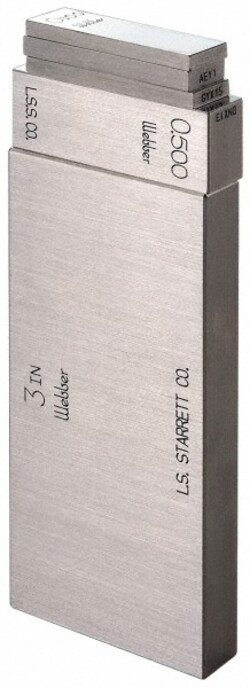 MSC&nbsp;STARRETT STEEL GAGE BLOCK