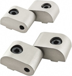 MSC&nbsp;80/20 Inc. Lift-Off Hinge, Left Hand, Aluminum, 1-9/64 in. Wide, 1 ea