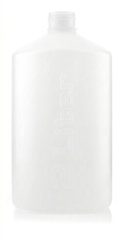 Foxx Life Sciences&nbsp;2L HDPE  Media Bottle, No Cap,Non Sterile, 12/PK