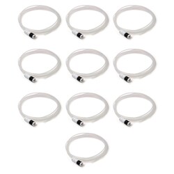 Glass Expansion&nbsp;UniFit Connector with 1.3mm OD x 0.75mm ID x 2000mm long sample tube (PKT 10)