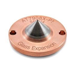 Glass Expansion&nbsp;Platinum Skimmer Cone with Copper Base for Agilent 7900, 8900 with x lens