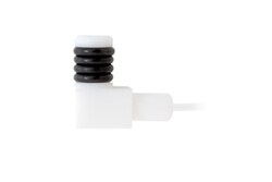 Glass Expansion&nbsp;GazFit 90 degree 3.2 OD x 1.6 ID drain tubing