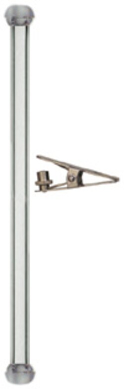 Glass Expansion&nbsp;Glass Transfer Tube-110 (links 808-0875 to spray chamber with ball joint), + JC-13 Clip