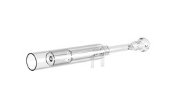 Glass Expansion&nbsp;Quartz Torch 2.5mm injector, 4mm OD side arms with S19 for Spectro SOP