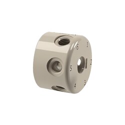 Glass Expansion&nbsp;RotaValve Body, Agilent 6-7 Port