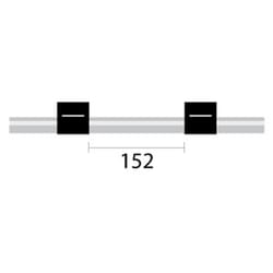 Glass Expansion&nbsp;PVC Pump Tube Long 2tag 0.76mm ID Black/Black, (PKT 12)