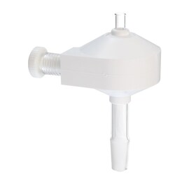 Glass Expansion&nbsp;Twister Spray Chamber for IsoMist LOL with B14 drain