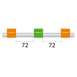 Glass Expansion&nbsp;PVC Pump Tube 3tag 0.38mm ID Orange/Green (PKT 12)