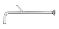 Glass Expansion&nbsp;Quartz S13 Elbow with Aux Port