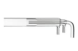 Glass Expansion&nbsp;Quartz Torch with 90 Deg. Bend & 1.8mm Capillary Injector for 700-ES or Vista Axial