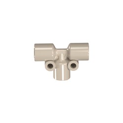 Glass Expansion&nbsp;Tee for Bubble Injector Assembly