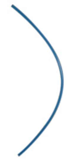 Glass Expansion&nbsp;Nylon Pressure Tubing - Short Blue