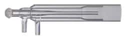 Glass Expansion&nbsp;Quartz Torch with 2.3mm Injector for Analytik Jena