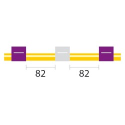 Glass Expansion&nbsp;Solva Flex Pump Tube 3 tag 2.79mm ID Purple/White (PKT 12)