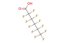 eMolecules​&nbsp;307-24-4 | Perfluorohexanoic acid | Apollo Scientific | MFCD00198040 | 314.054 | C6HF11O2 | 98.000 | OC(=O)C(F)(F)C(F)(F)C(F)(F)C(F)(F)C(F)(F)F | 1g | 562457022