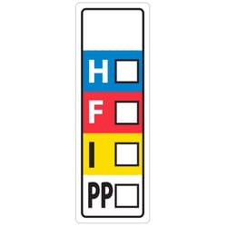 GA International&nbsp;Hazardous Materials Identification System (HMIS) Labels 1