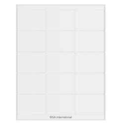 GA International&nbsp;Cryogenic Labels for Laser Printers 2.688