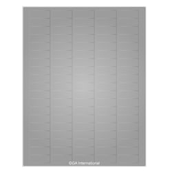 GA International&nbsp;Removable Cryogenic Labels for Laser Printers 1.42