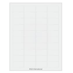 GA International&nbsp;Cryogenic Labels for Inkjet Printers 1.75