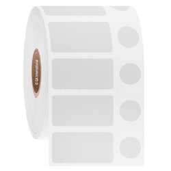 GA International&nbsp;Permanent Deep-Freeze Labels for Thermal-Transfer Barcode Printers 1.25