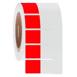 GA International Wrap-Around Cryogenic Thermal-Transfer Labels 1.125" x