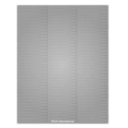 GA International&nbsp;Removable Cryogenic Labels for Laser Printers 2.64
