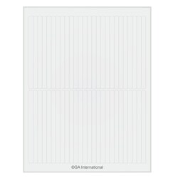 GA International&nbsp;Removable Cryogenic Labels for Laser Printers 0.3