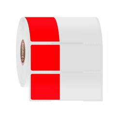 GA International&nbsp;Wrap-Around Cryogenic Thermal-Transfer Labels 1.125