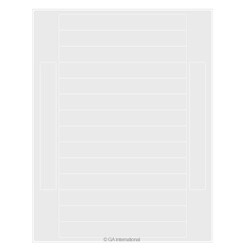 GA International&nbsp;Laser & Inkjet Matte Paper Labels 6