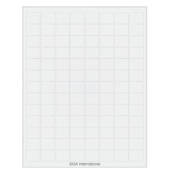 GA International&nbsp;Cryogenic Labels for Inkjet Printers 0.94
