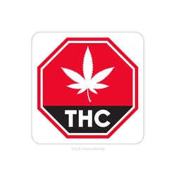 GA International&nbsp;THC-Standardized Cannabis Symbol (Canada) Labels 1