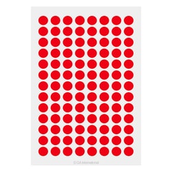 GA International&nbsp;Cryogenic Color Dots for Tops of 0.5 mL & 1.5 mL Microtubes 0.354