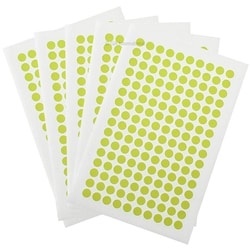 GA International&nbsp;Deep-Freeze Color Dots for Tops of 0.2mL PCR Tubes 0.28