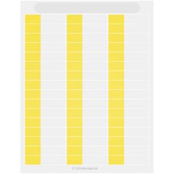 GA International&nbsp;Wrap-Around Cryogenic & Autoclave Resistant Self-Laminating Laser Labels 1