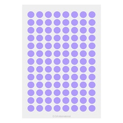 GA International&nbsp;Cryogenic Color Dots for Tops of 0.5 mL & 1.5 mL Microtubes 0.354