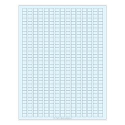 GA International&nbsp;Transparent Permanent Cryogenic & Autoclave-Resistant Laser Labels 0.394