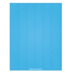 GA International&nbsp;Removable Cryogenic Labels for Laser Printers 1.28