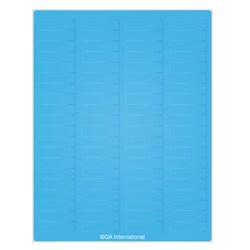 GA International&nbsp;Removable Autoclave-Resistant Labels for Laser Printers 1.75
