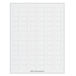 GA International&nbsp;Cryogenic Labels for Laser Printers 0.94
