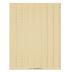 GA International&nbsp;Removable Cryogenic Labels for Laser Printers 0.94