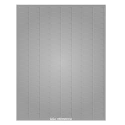 GA International&nbsp;Removable Cryogenic Labels for Laser Printers 0.94