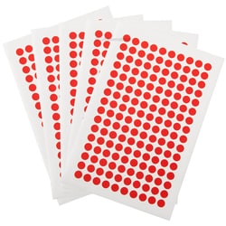 GA International&nbsp;Deep-Freeze Color Dots for Tops of 0.2mL PCR Tubes 0.28