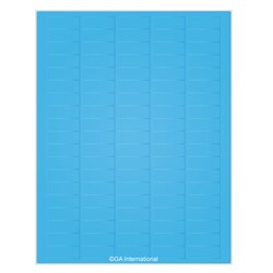 GA International&nbsp;Removable Cryogenic Labels for Laser Printers 1.42