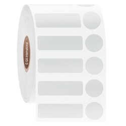 GA International&nbsp;Permanent Deep-Freeze Labels for Thermal-Transfer Barcode Printers 1.25