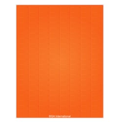 GA International&nbsp;Laser & Inkjet Matte Paper Labels 0.94