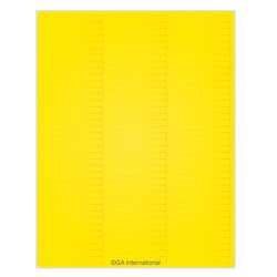GA International&nbsp;Removable Cryogenic Labels for Laser Printers 2.64